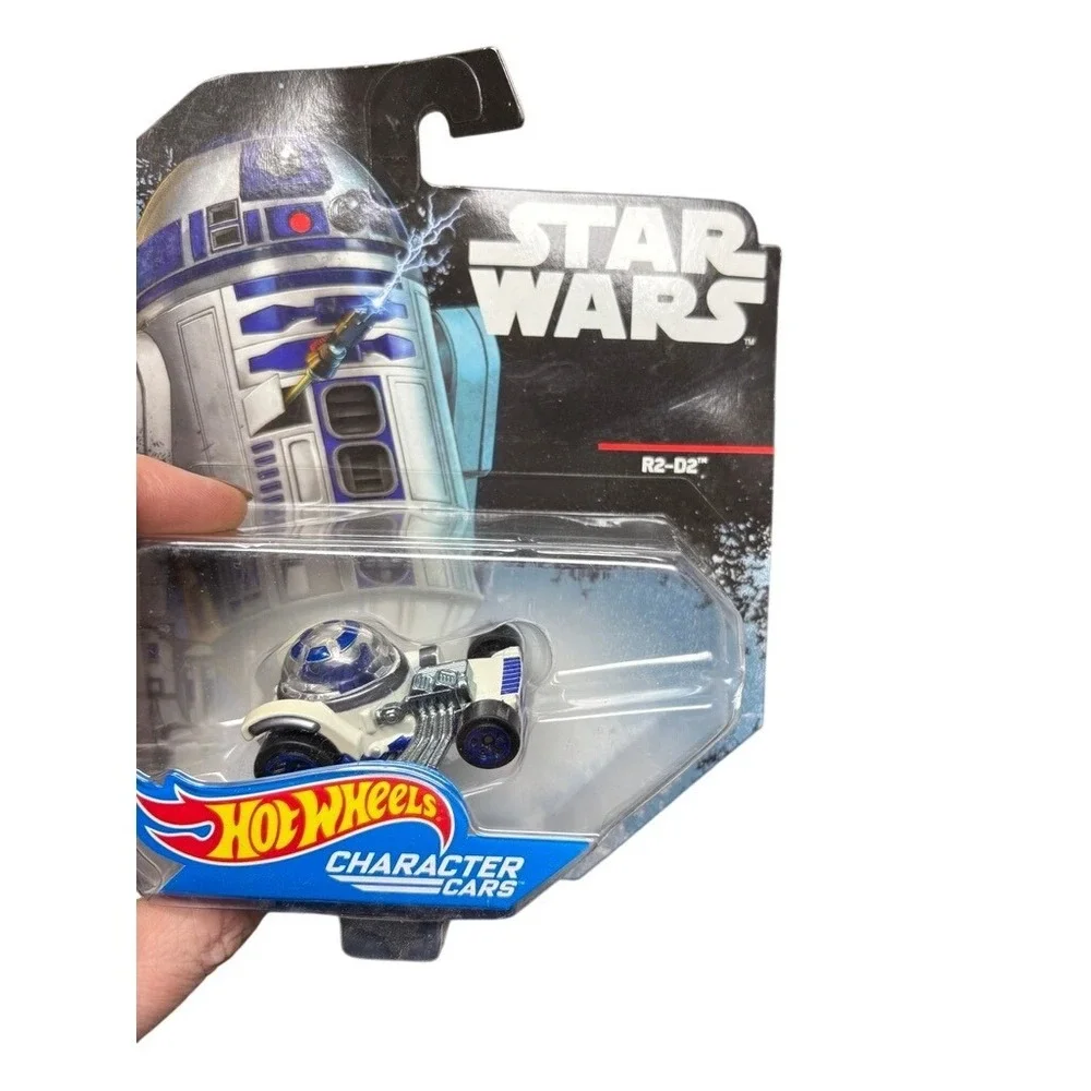 Hot Wheels Star Wars Character Cars Lot 6 Darth Vader Boba Fett Stormtrooper R2D